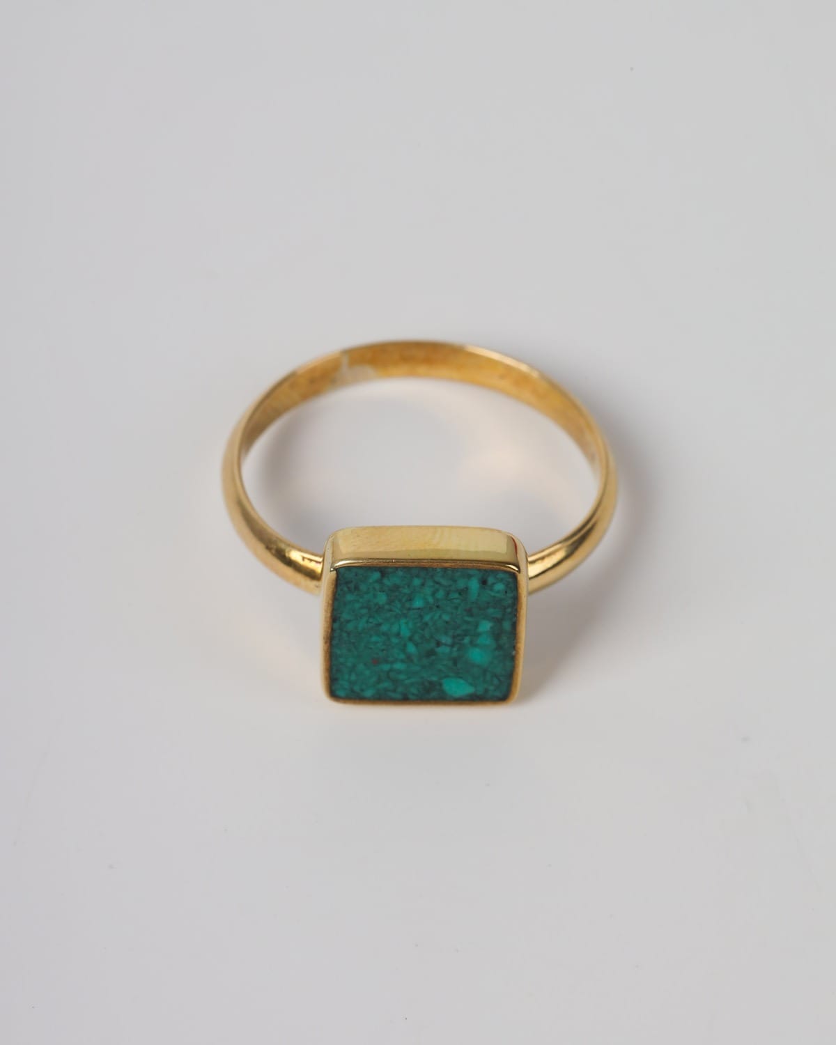 Natural Turquoise Statement Ring 2
