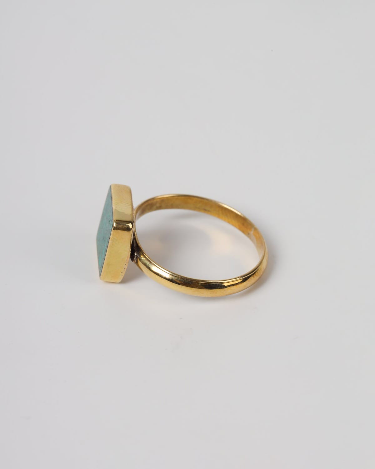 Natural Turquoise Statement Ring 4