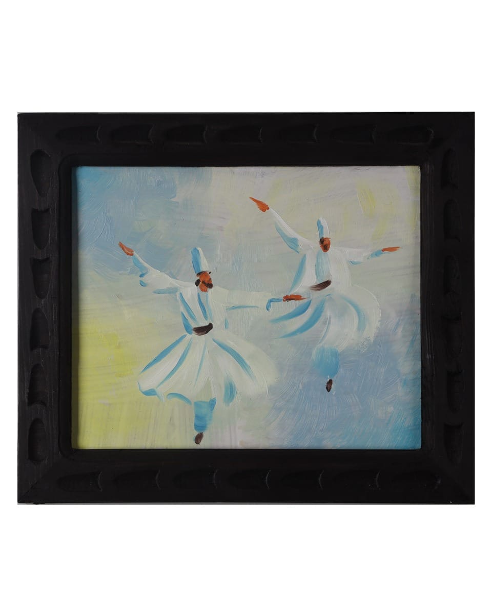Whirling Dervish Oil Painting 2