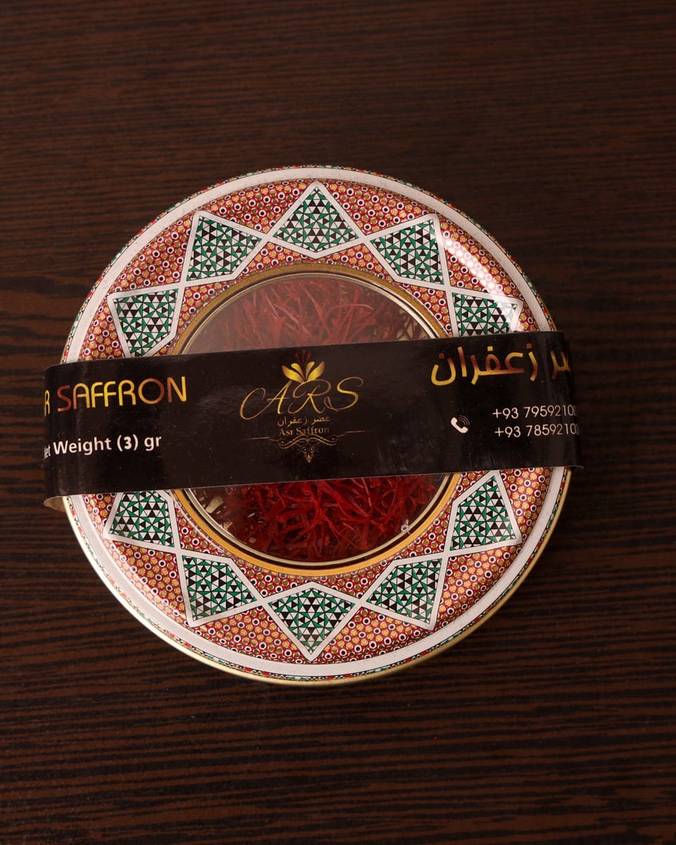 Heritage Saffron Tin 3g 2