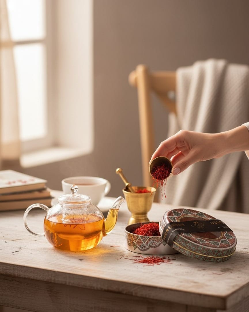 Heritage Saffron Tin 3g 6