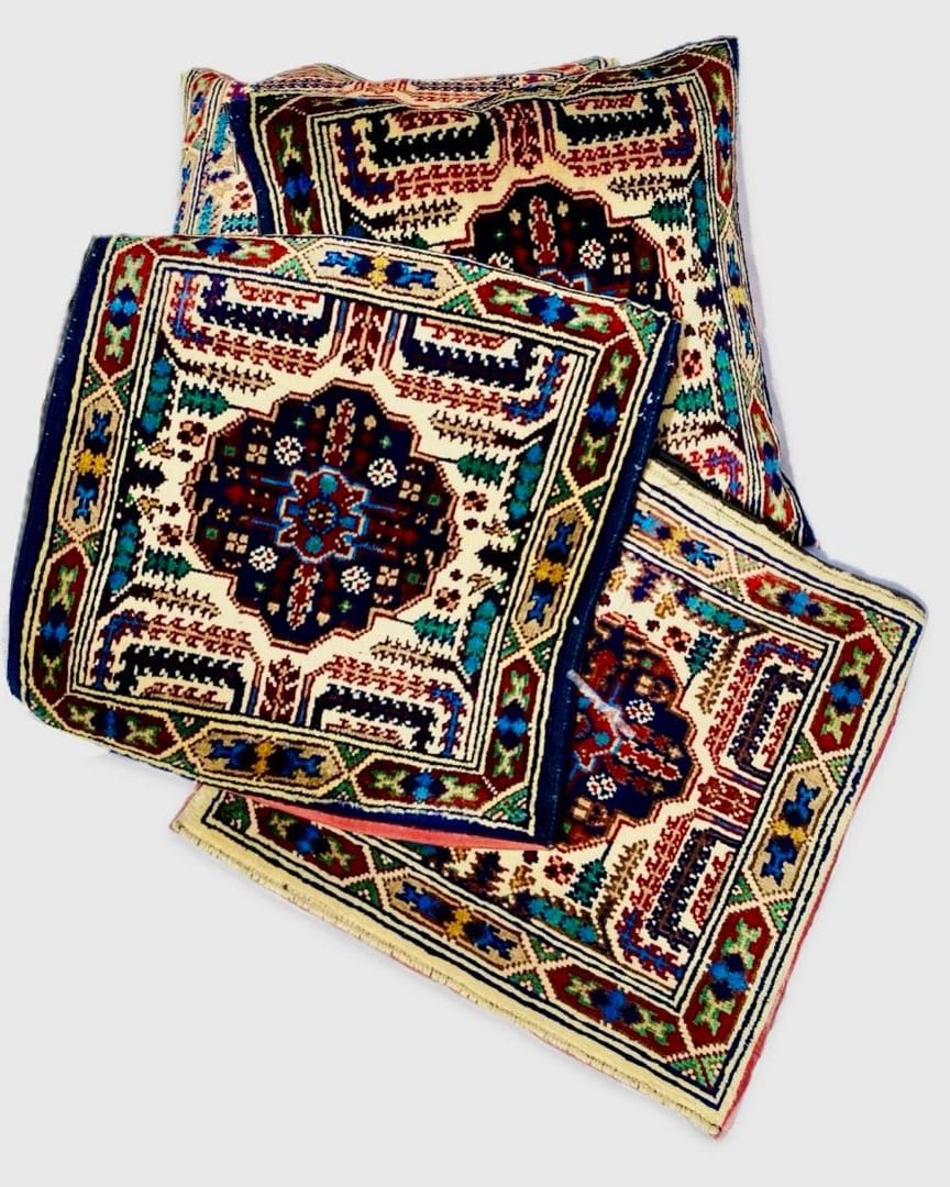 Weaved Shakha Naqsha Cushion 3