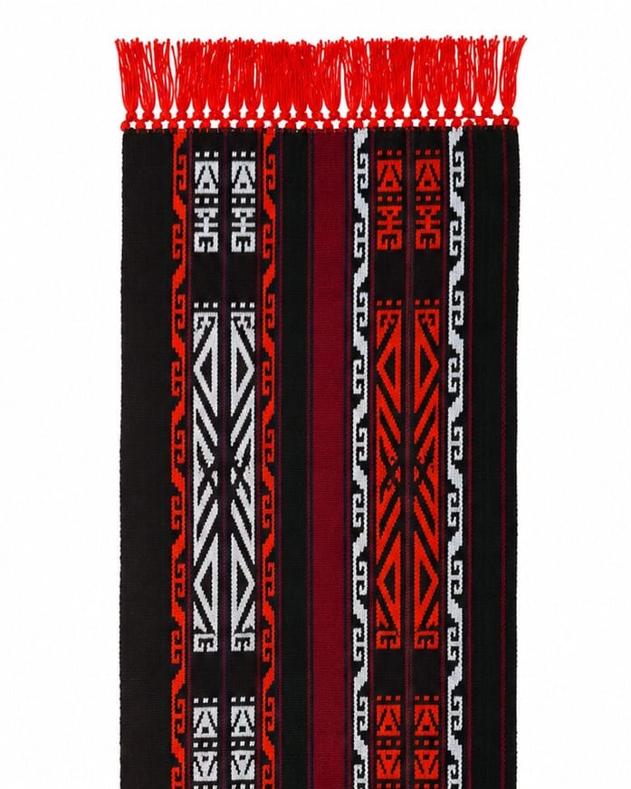 Handwoven Qajari Home Set Pillow Table Runner 3