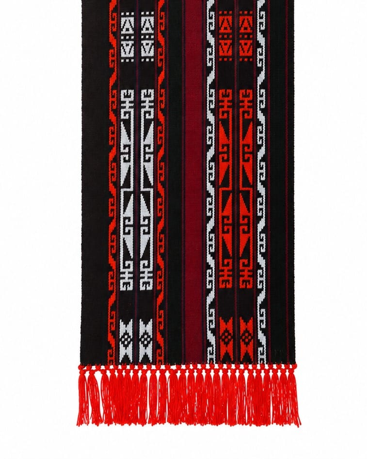 Handwoven Qajari Home Set Pillow Table Runner 4
