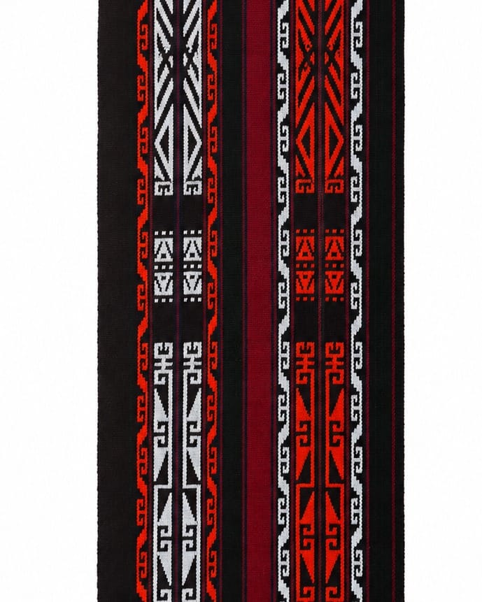 Handwoven Qajari Home Set Pillow Table Runner 6