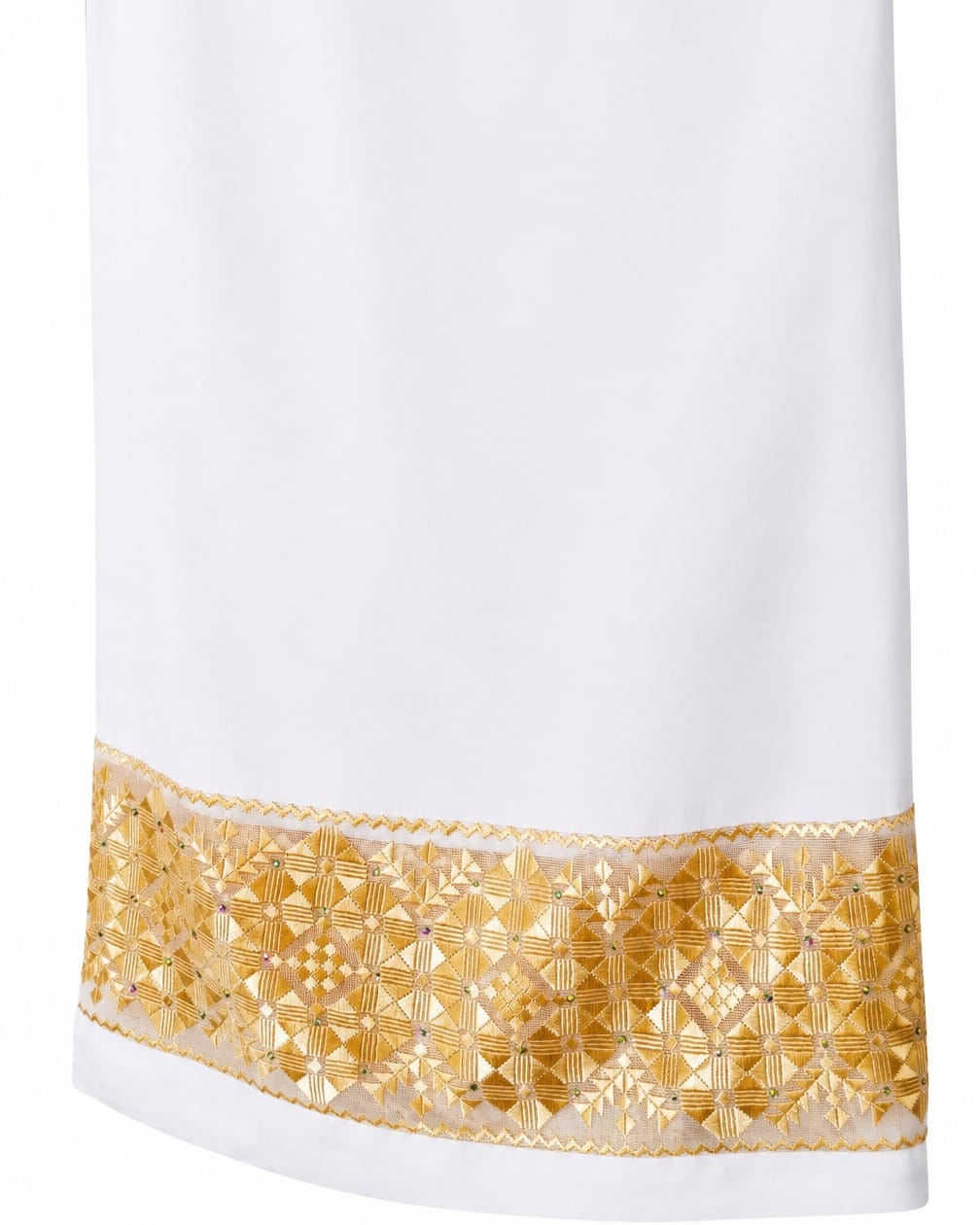 White Pants Women’s Herati Embroidered Tanban 5