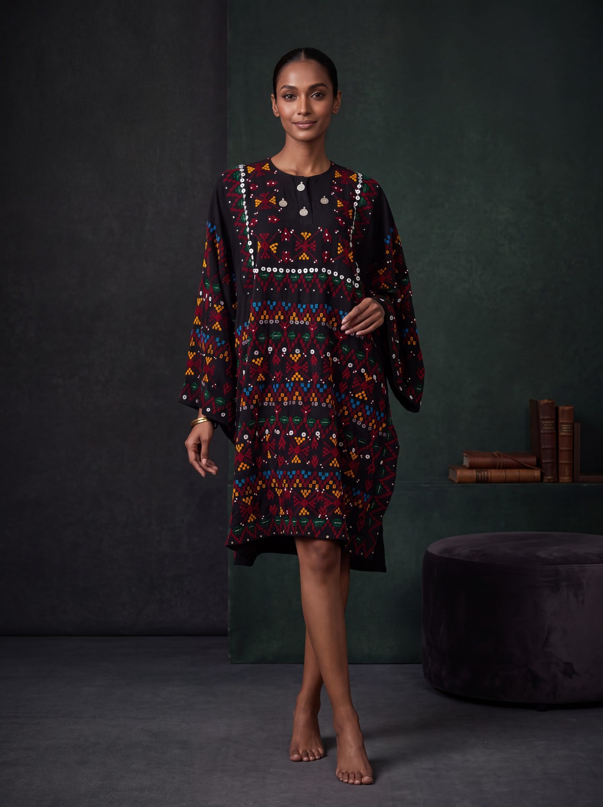 Embroidered Pirani Dress | Handmade Afghan Traditional Dress 6