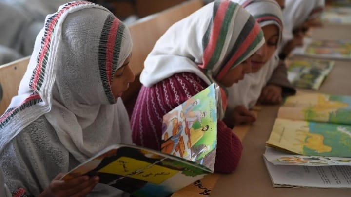 Supporting Afghan girls’ education.  3