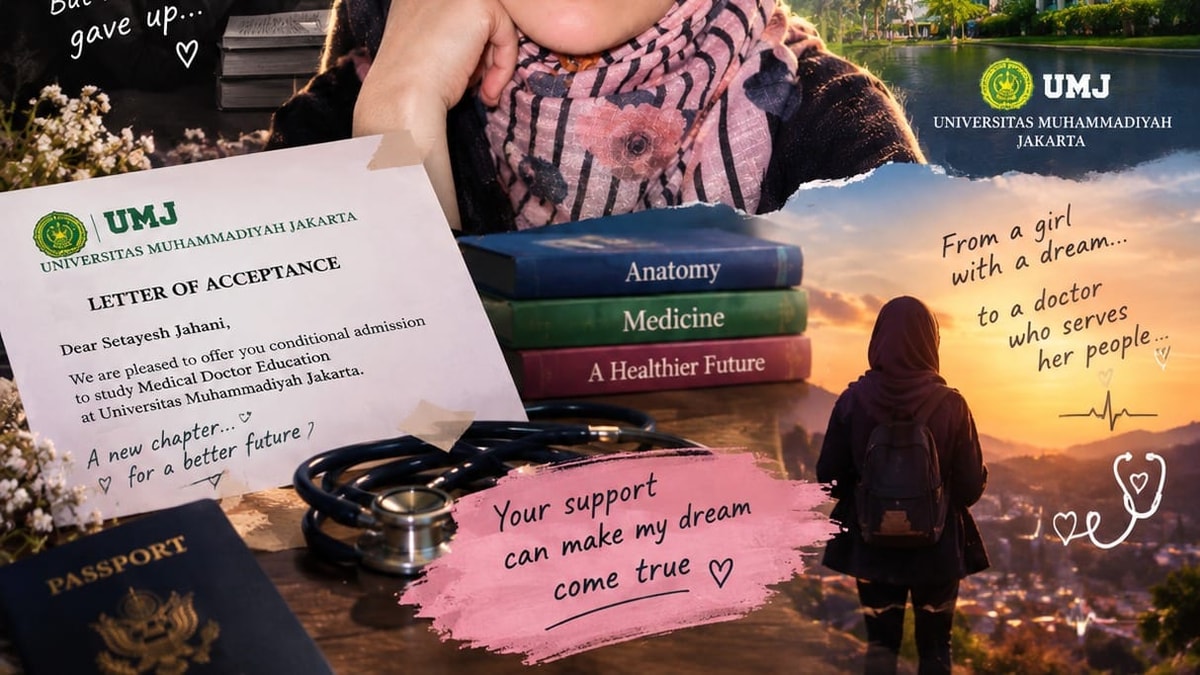 Help Me Become a Doctor and Continue My Studies in Indonesia 3