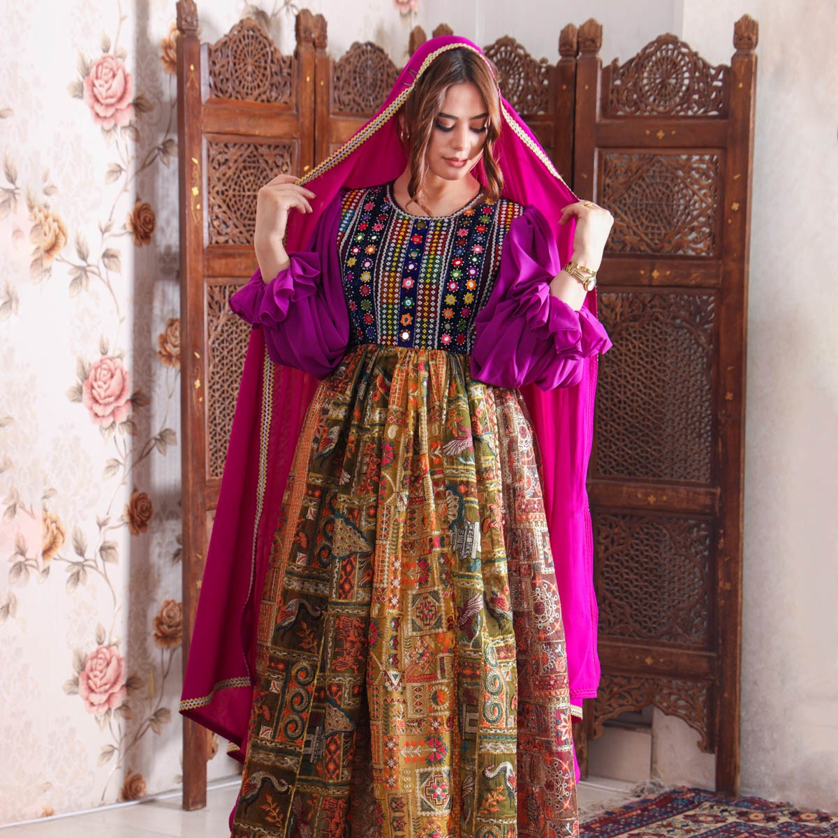 Handmade tradational dress 3