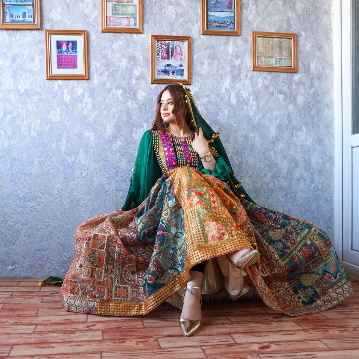 Traditional Afghani Dress 2