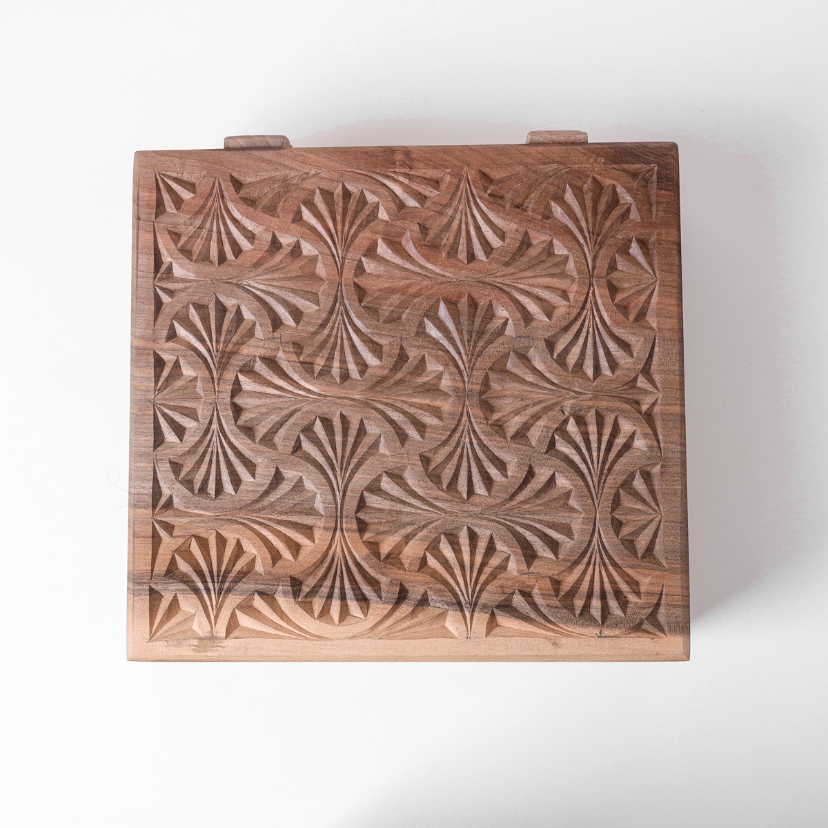 Tea box | walnut wood handcrafted 1