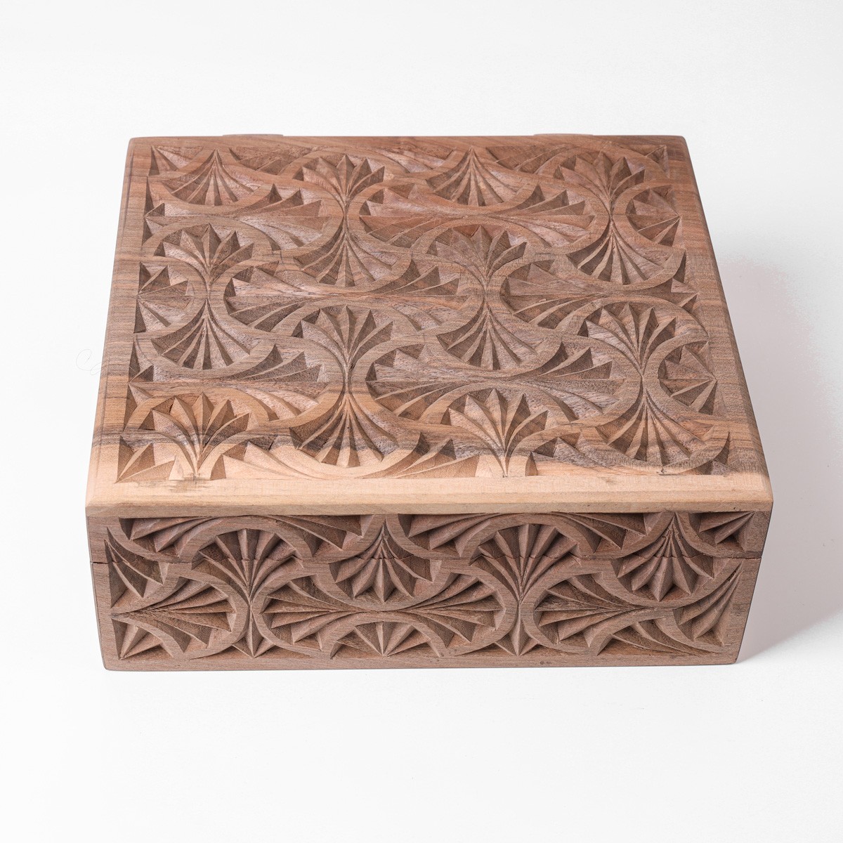 Tea box | walnut wood handcrafted 2