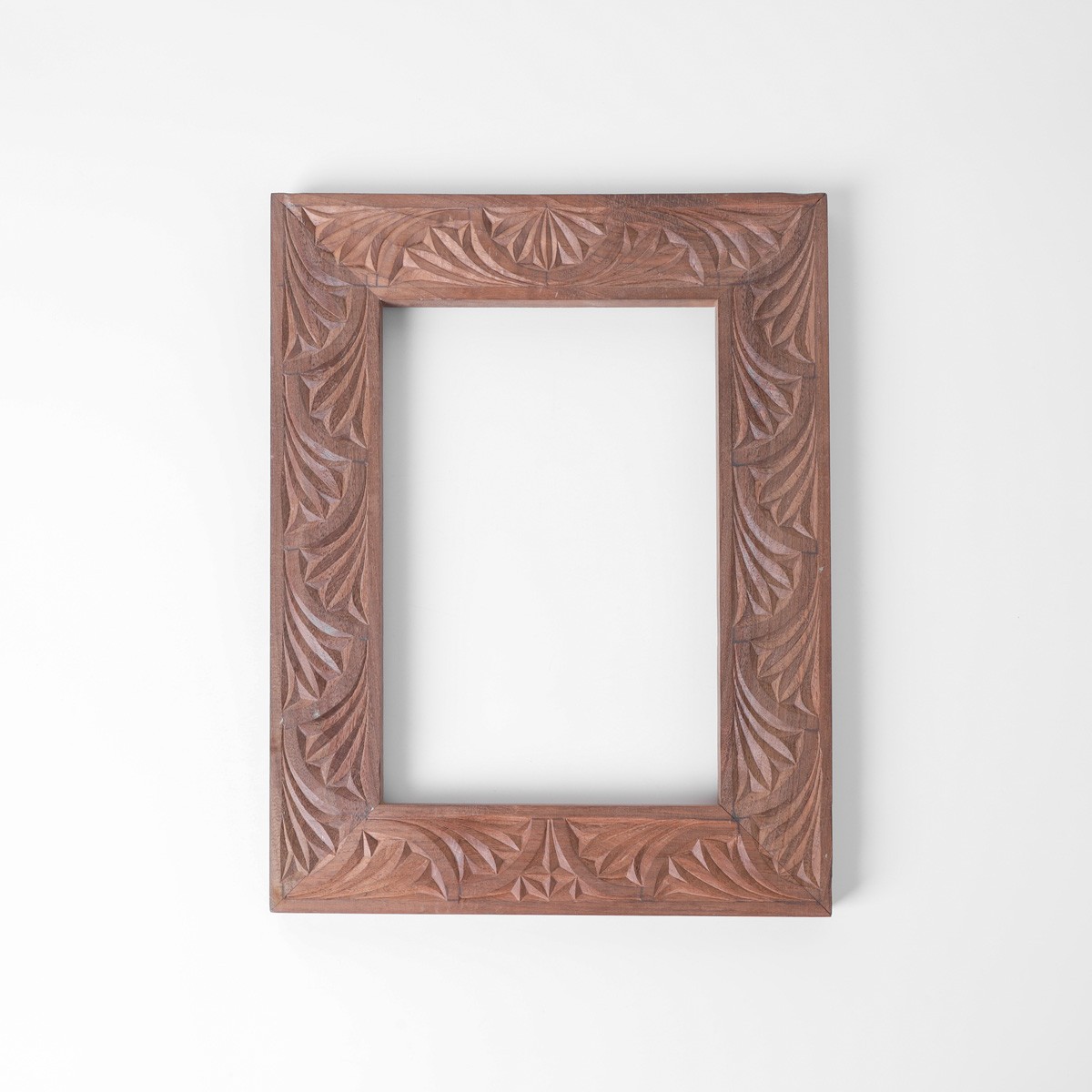 Unique Picture Frame Walnut Wood Handmade 1