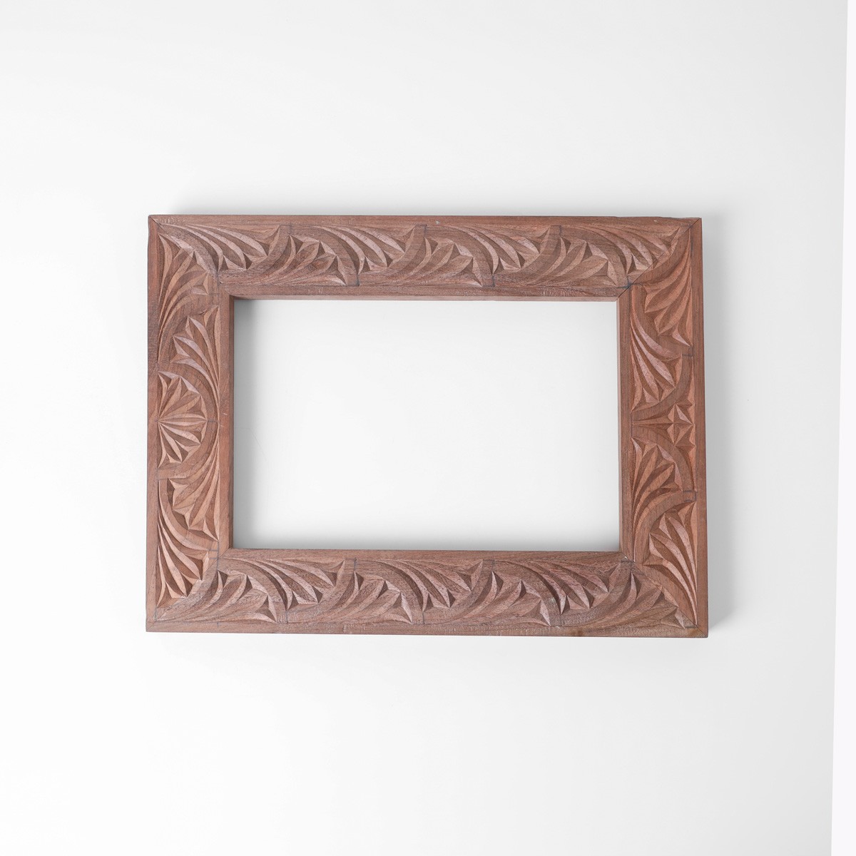 Unique Picture Frame Walnut Wood Handmade 2