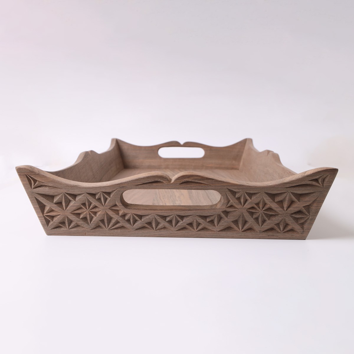 Walnut Wood Tray Handmade 4