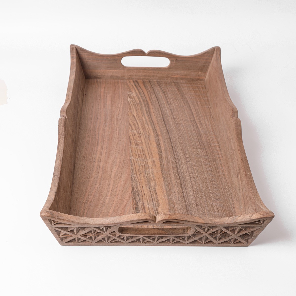Walnut Wood Tray Handmade 5