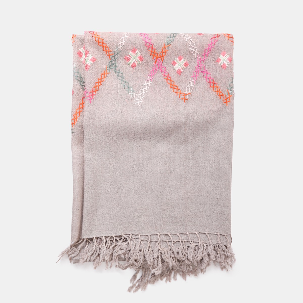 Women's Shawl, scarf, handmade pure wool 1
