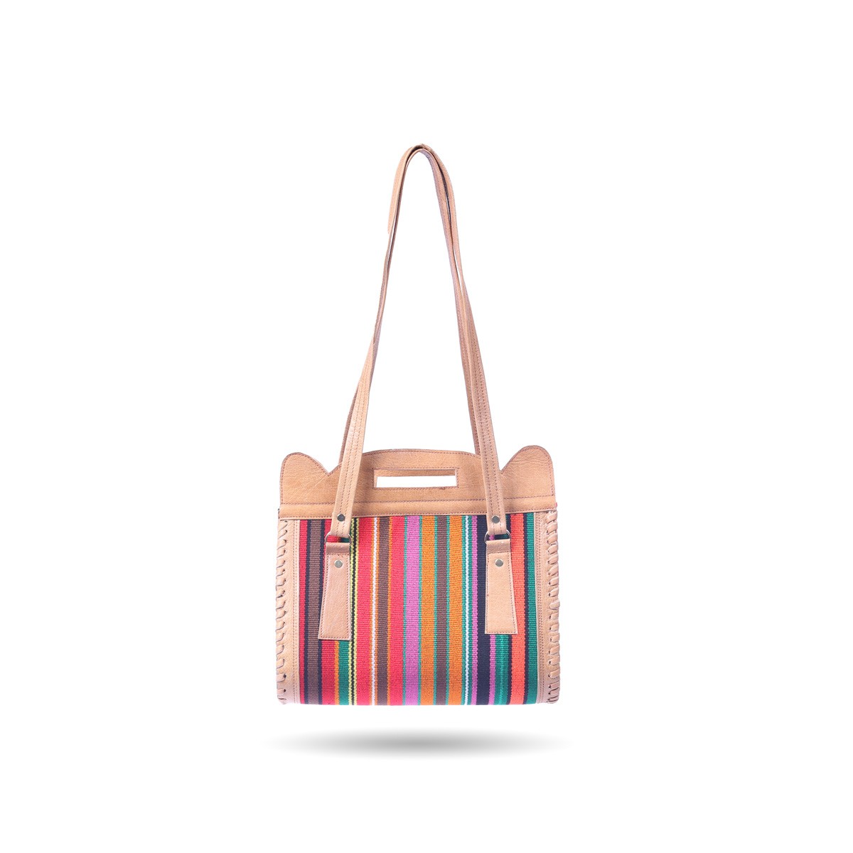 Leather Tote Bag | Long Strap Shoulder Bag 2