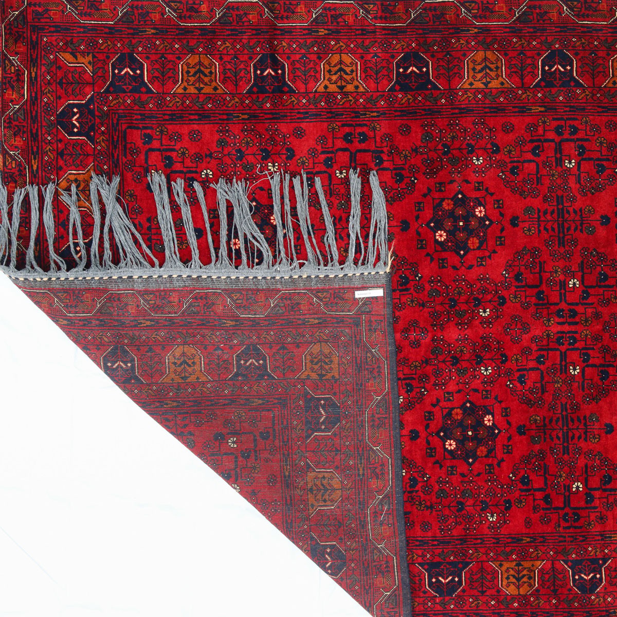 Wool Rug, Bukharaie Handmade Rug (7'9" x 5'9" ft) Afghani rug 3