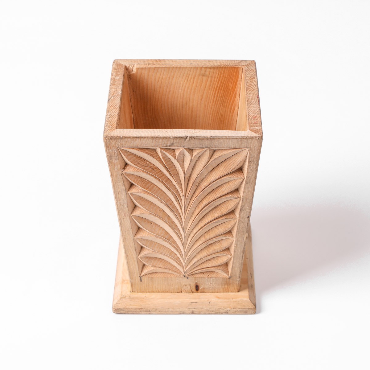 wooden pen holder|Archa wood|handcrafted pen stande 3
