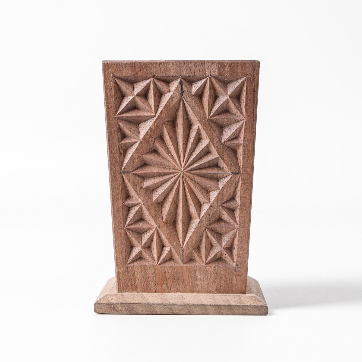 Wooden Pen Holder |walnut wood|Handcrafted Pen Stand 4