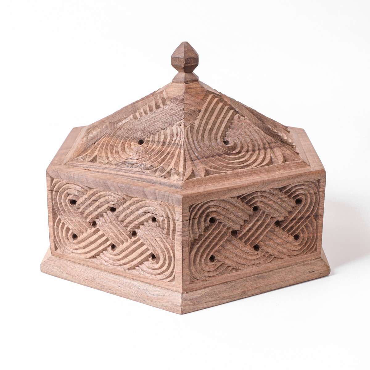 walnut wooden dry fruit dish 4