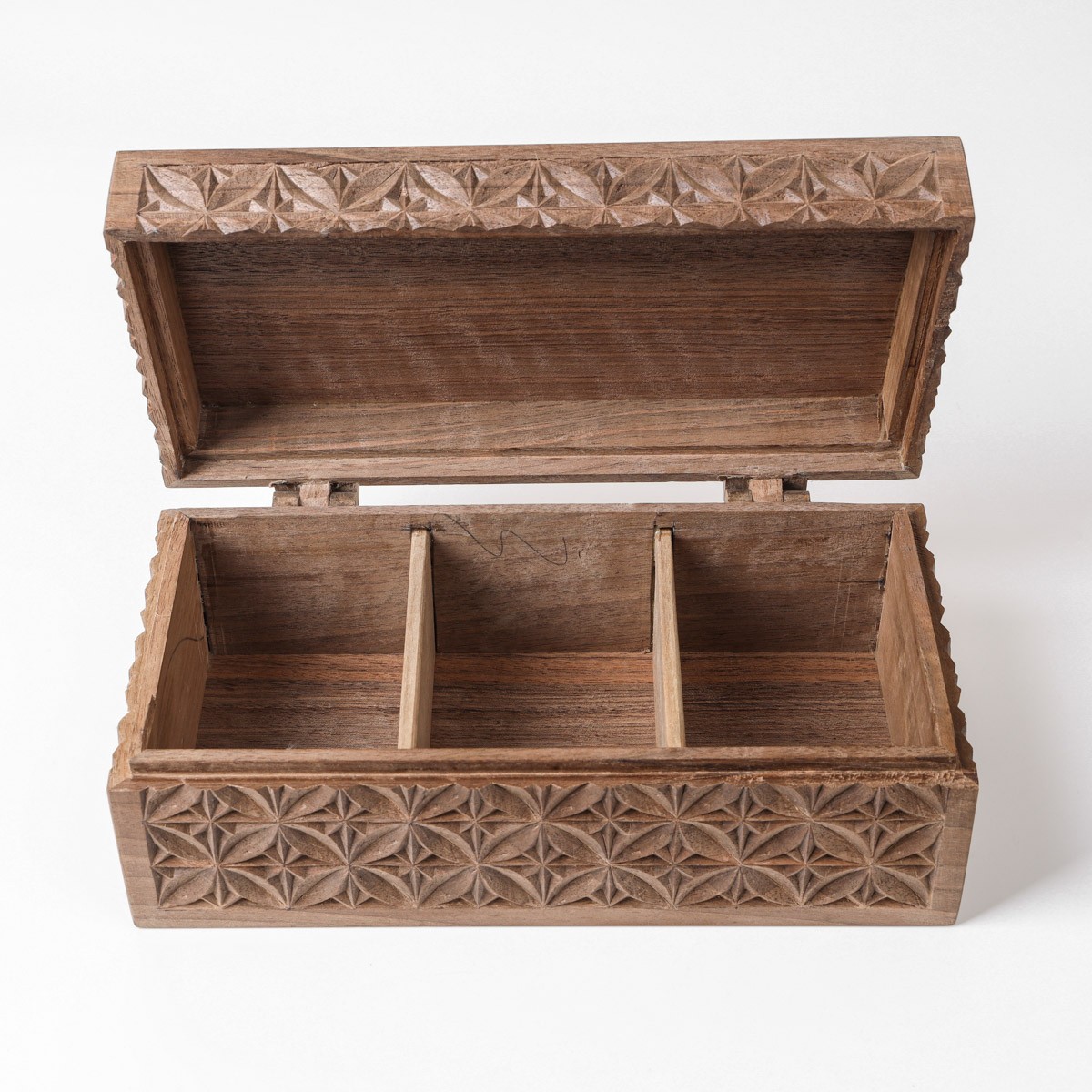 Handcrafted box premium walnut wood 3