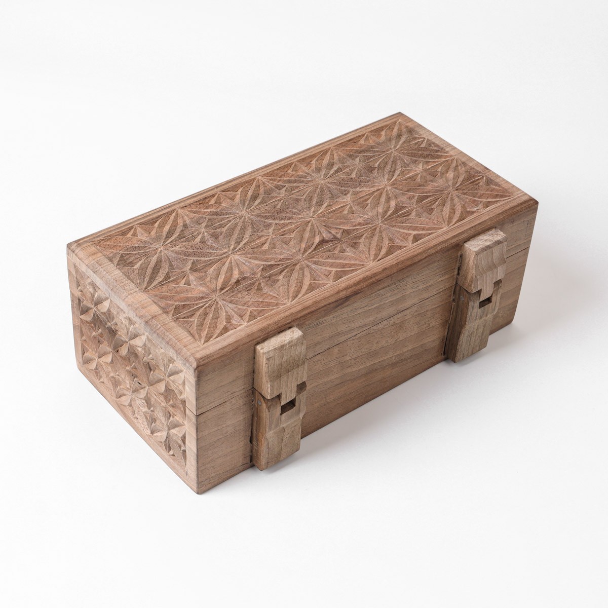 Handcrafted box premium walnut wood 4