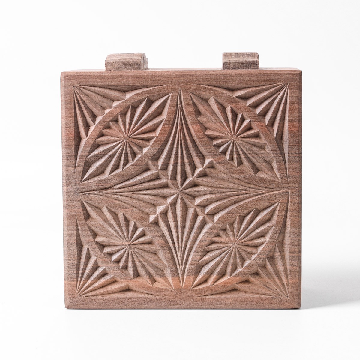 Jewelry Box With Fine Carvings | walnut Wood Jewelry Box 1
