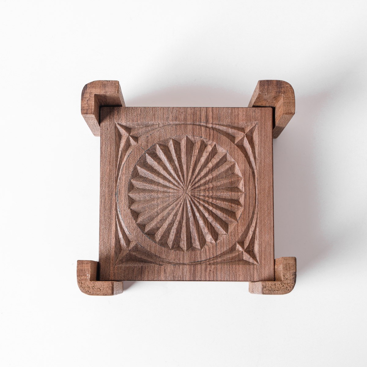 Saucer |walnut Wood | Handcrafted 3