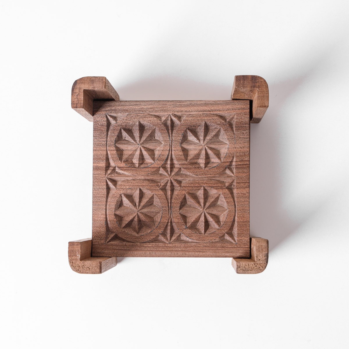 Saucer |walnut Wood | Handcrafted 4