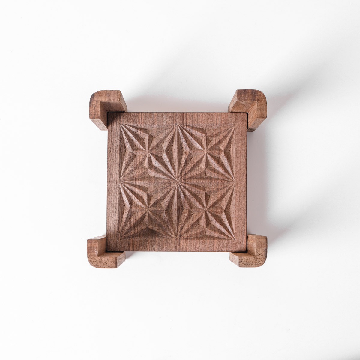 Saucer |walnut Wood | Handcrafted 5