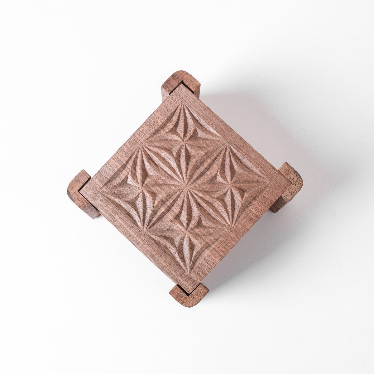 Saucer |walnut Wood | Handcrafted 9