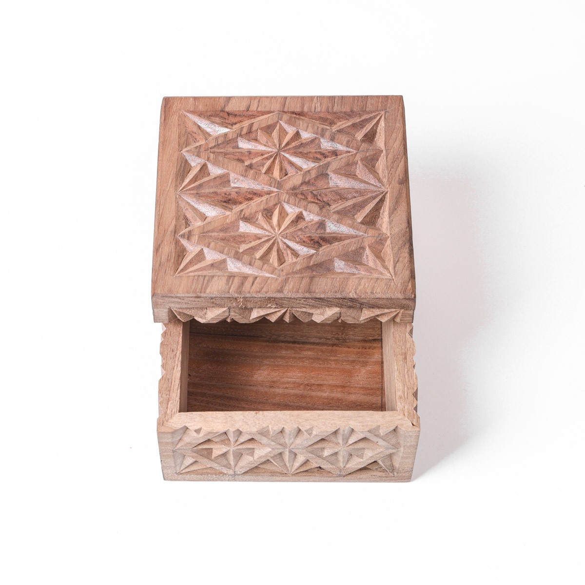 Aseel Jewelry Box With Fine Carvings | Afghani Jewelry Box 2