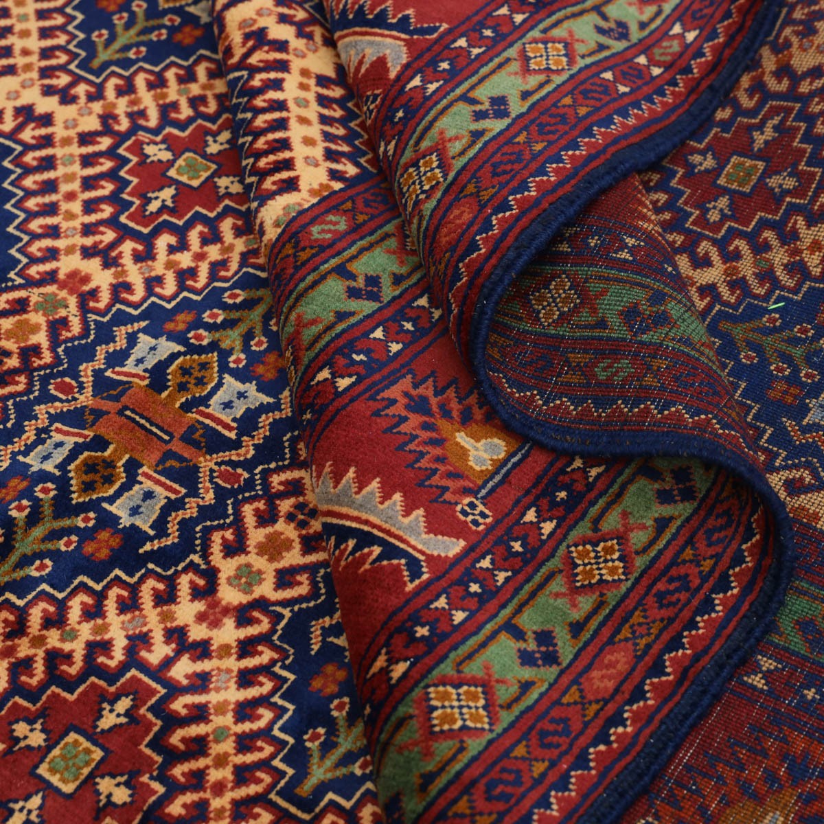 Samarqandi Carpet 11'8" x 7'9" (ft) uzbek carpets ideas 4