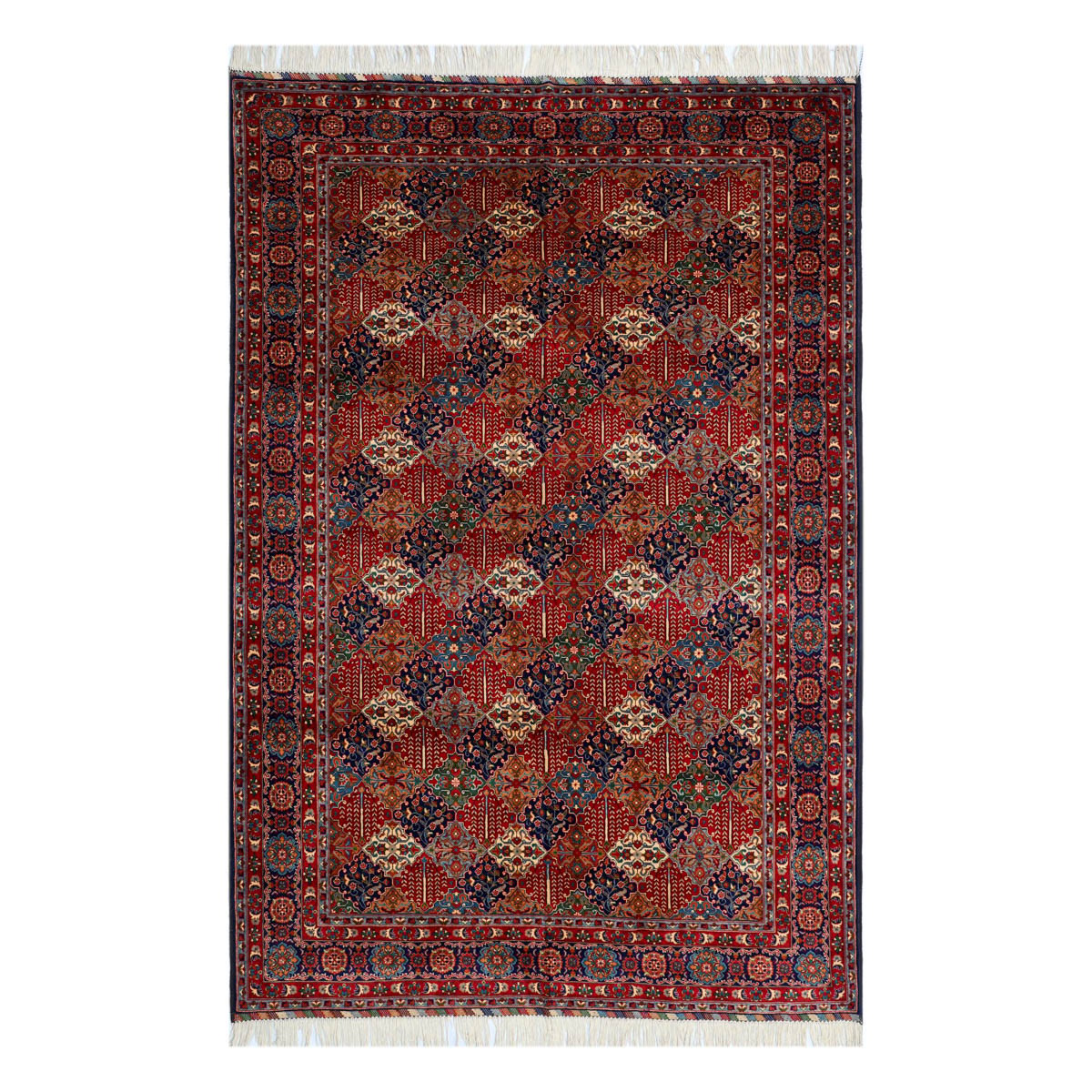 Acqcha Carpet 11'8" x 7'9" (ft) Kunduzi Carpet, Afghani wool carpet 2