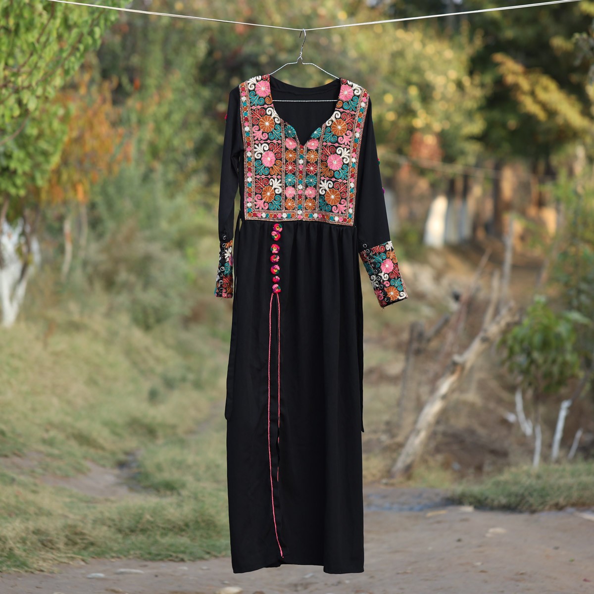 Handmade Afghan Embridory Dress 1