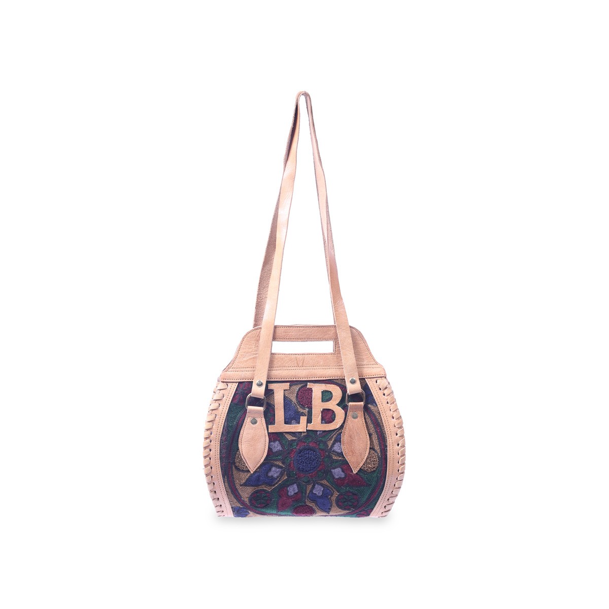 Leather Tote Bag | Long Strap Shoulder Bag  1