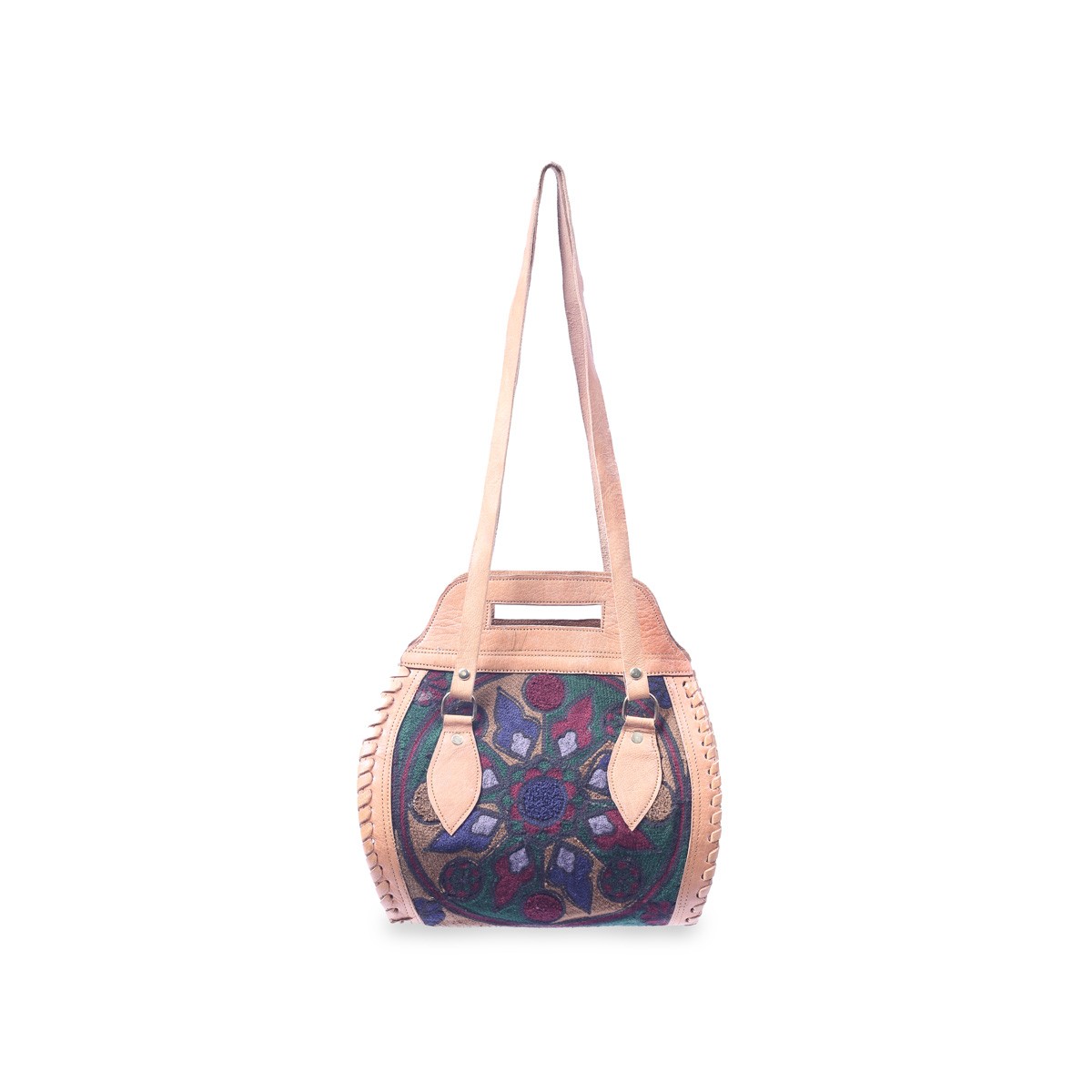 Leather Tote Bag | Long Strap Shoulder Bag 2