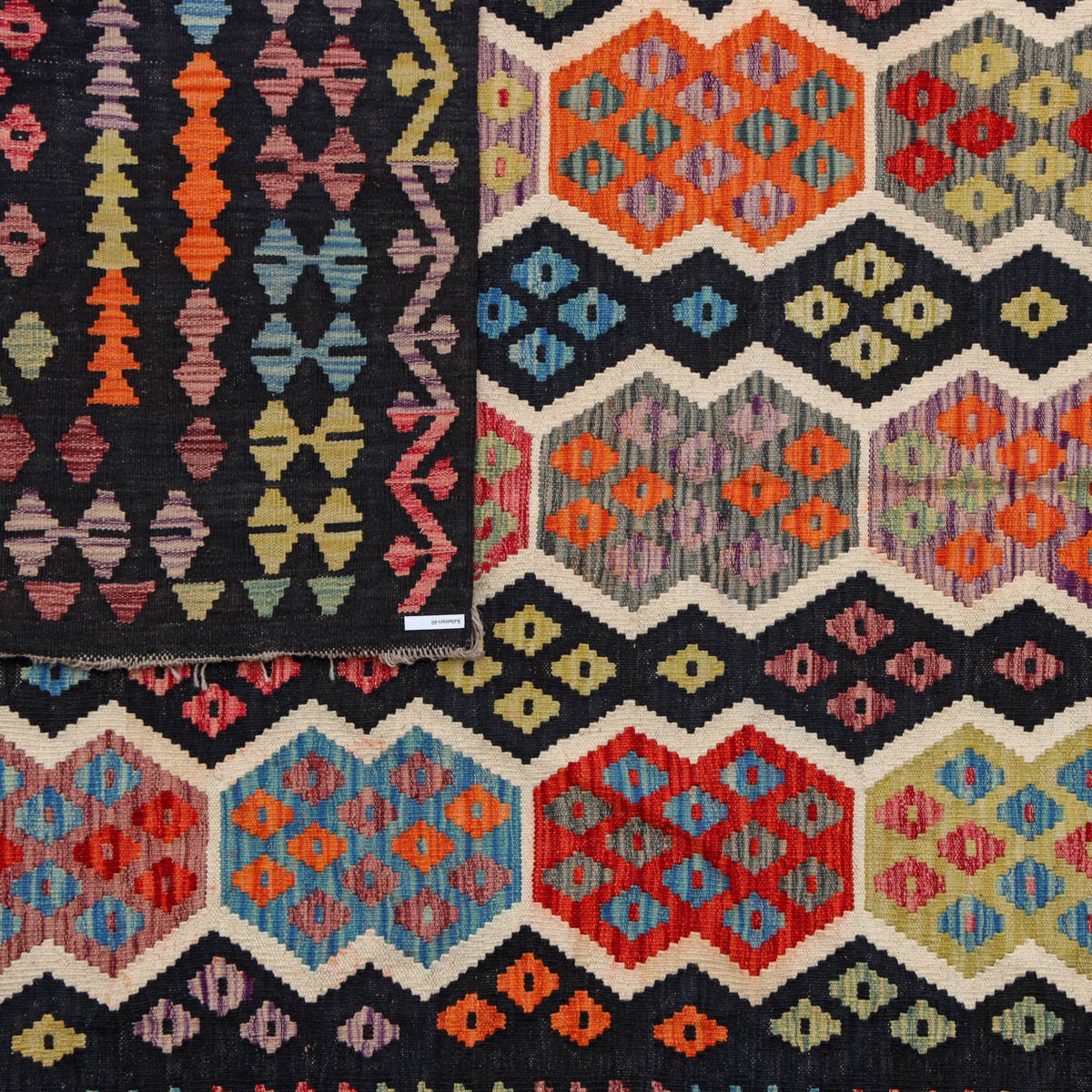 Handmade rug, Kilim 11'8 x 7'9(ft) rugs Kunduz 3