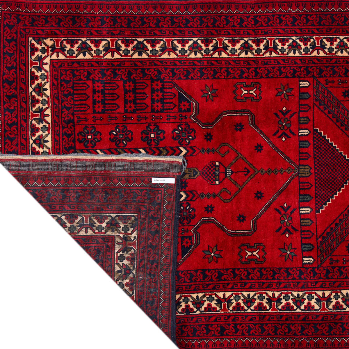 Handcrafted Prayer Map Small Rug 2