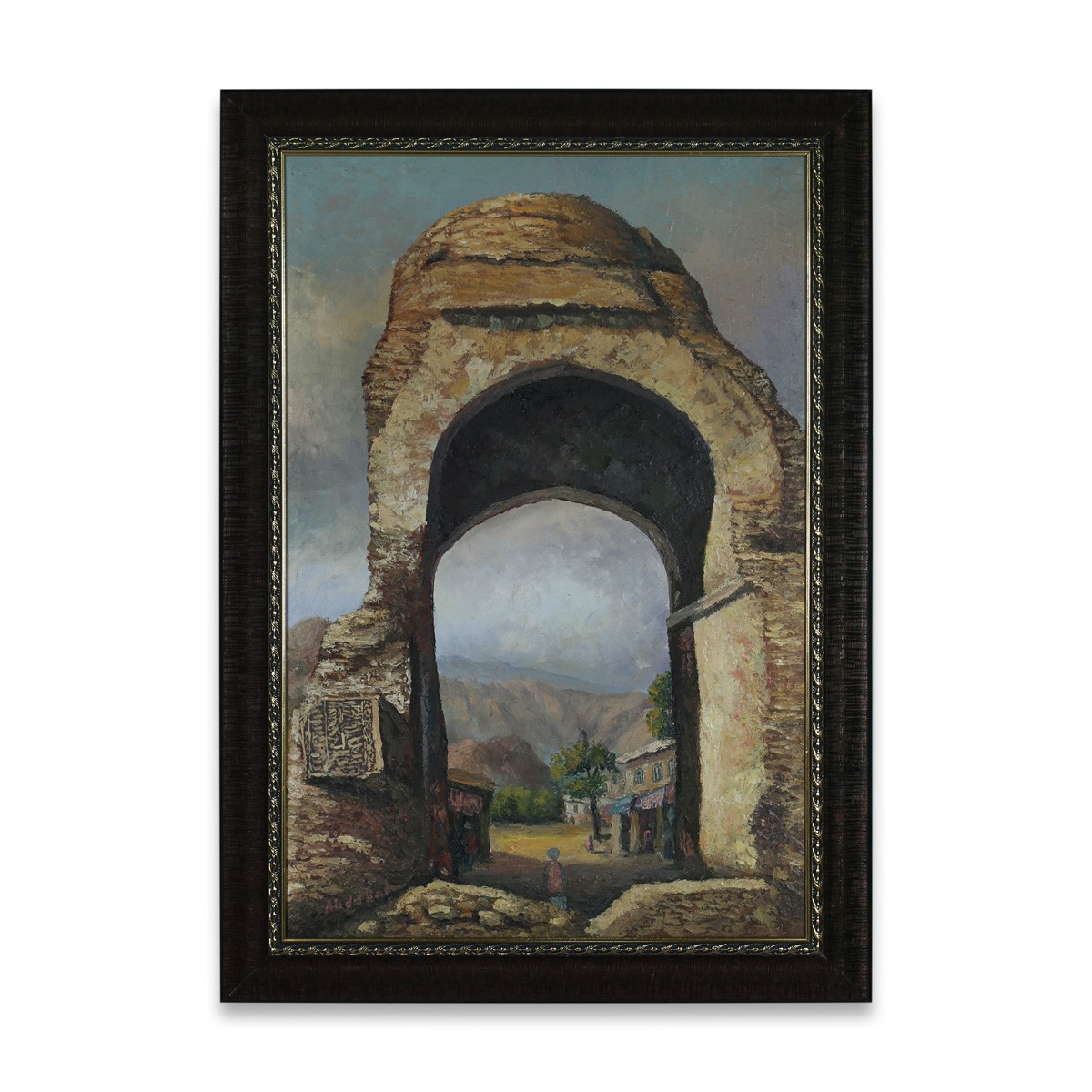 Ancient Place Landscape Painting | Wall-Hanging Artwork 1