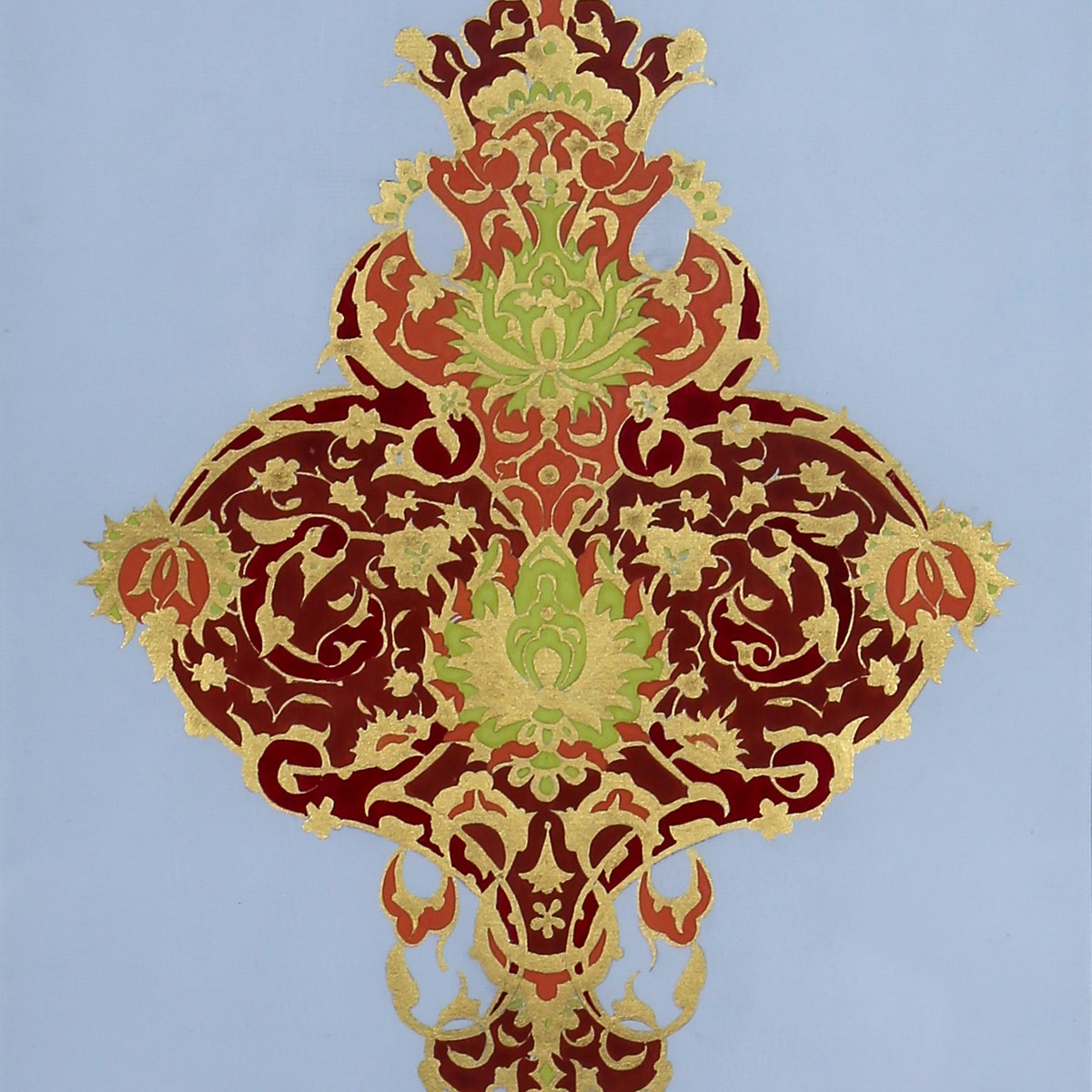 Yellow Mandela Art Work | Mandela Wall-Hanging Artwork 2