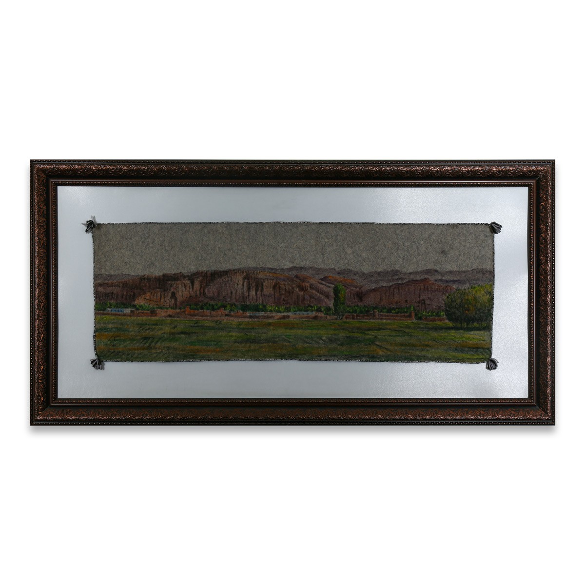Bamyan Buddha Landscape Painting | Wall-Hanging Artwork 1
