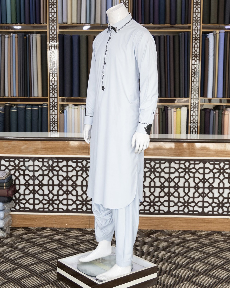 Kamiz Shalwar, Afghan men's clothing, Perahan Tunban, Trendy Eid Outfit 4