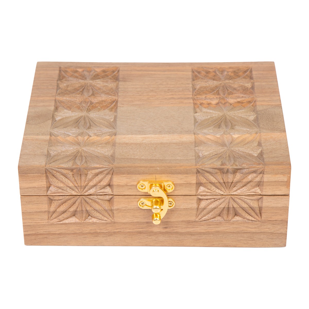 Walnut Wood Jewelry Box | Handcrafted Wooden Keepsake Box 1