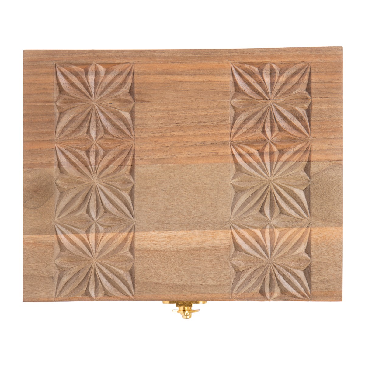 Walnut Wood Jewelry Box | Handcrafted Wooden Keepsake Box 2