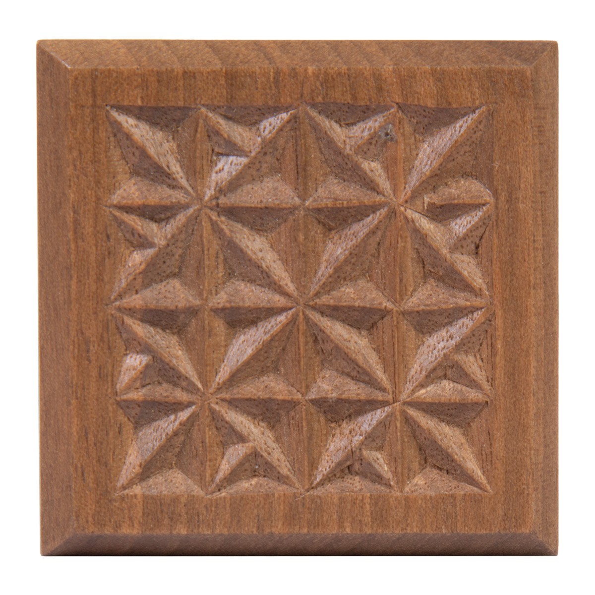 Walnut Wood Ring Box | Square Handmade Gift Box 2