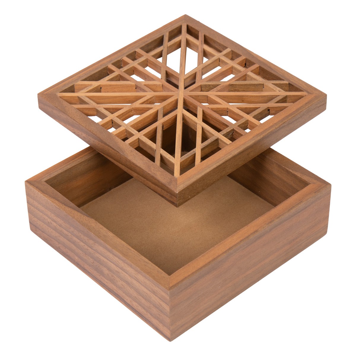 Walnut Wooden Gift box | Cut Design Gift Box 3